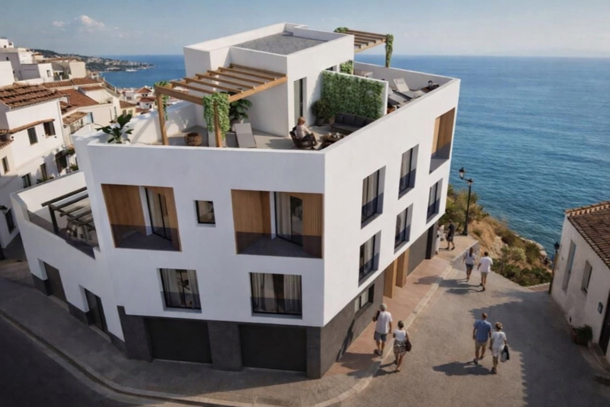 Chalet avec accès direct à la plage à Cuevas del Almanzora — Façade