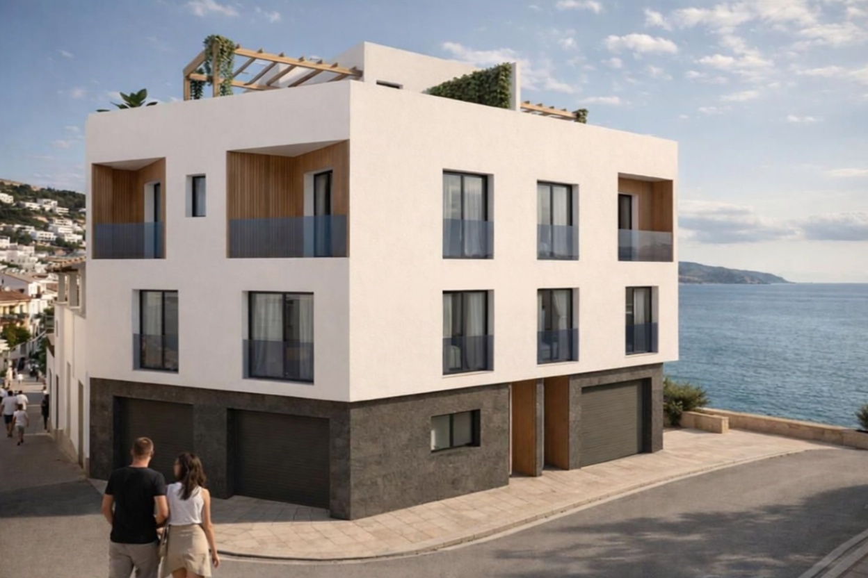 Chalet avec accès direct à la plage à Cuevas del Almanzora — Façade