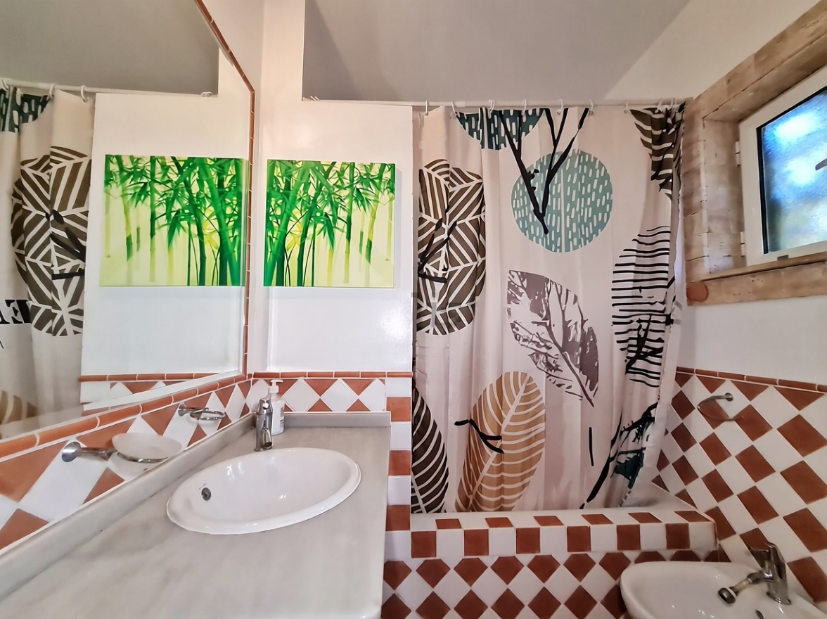 Chalet con acceso directo a playa en Vera — Baño