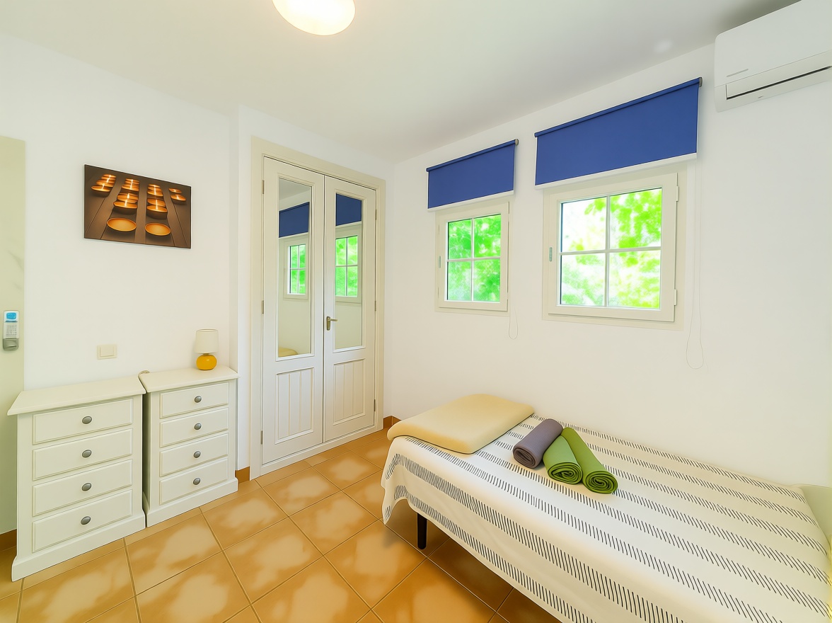 Chalet con acceso directo a playa en Vera — Dormitorio
