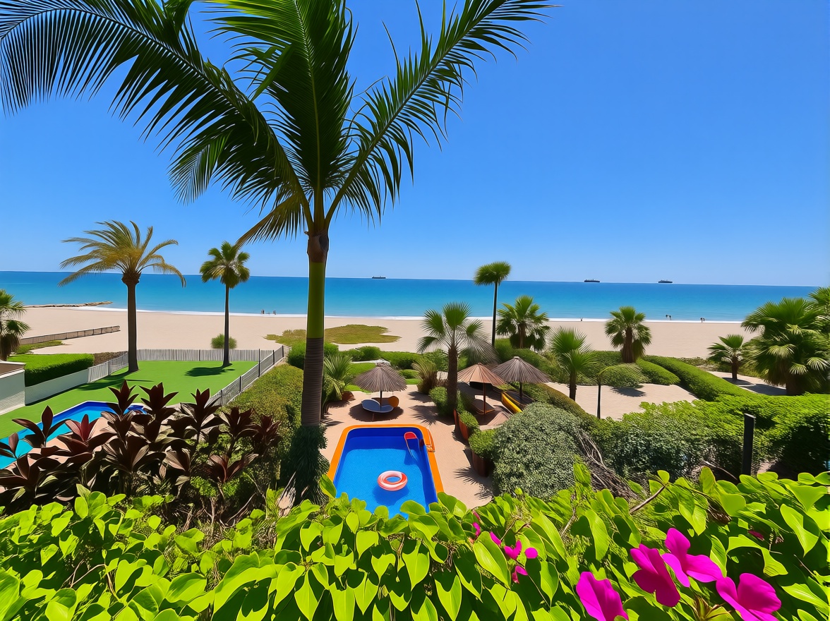 Chalet con acceso directo a playa en Vera — Vista mar