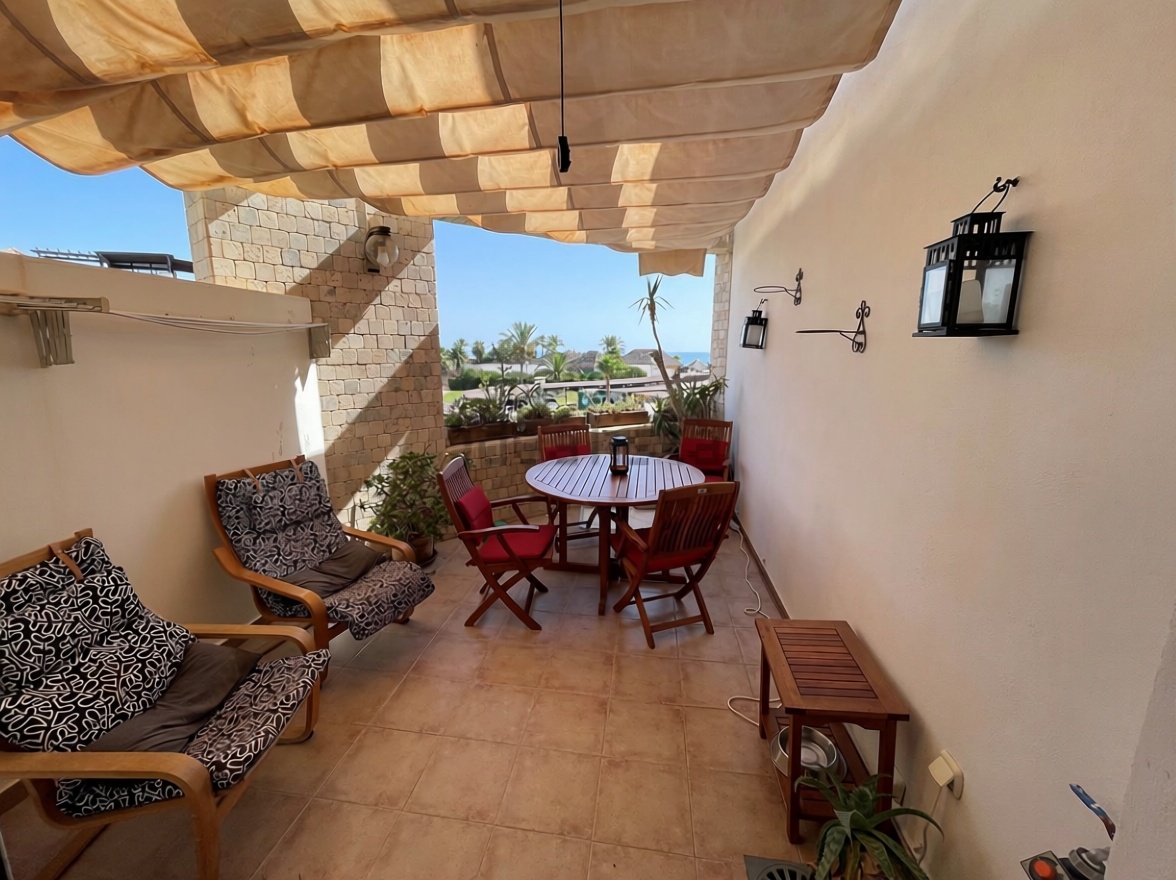 Apartamento em primeira linha de praia em Vera