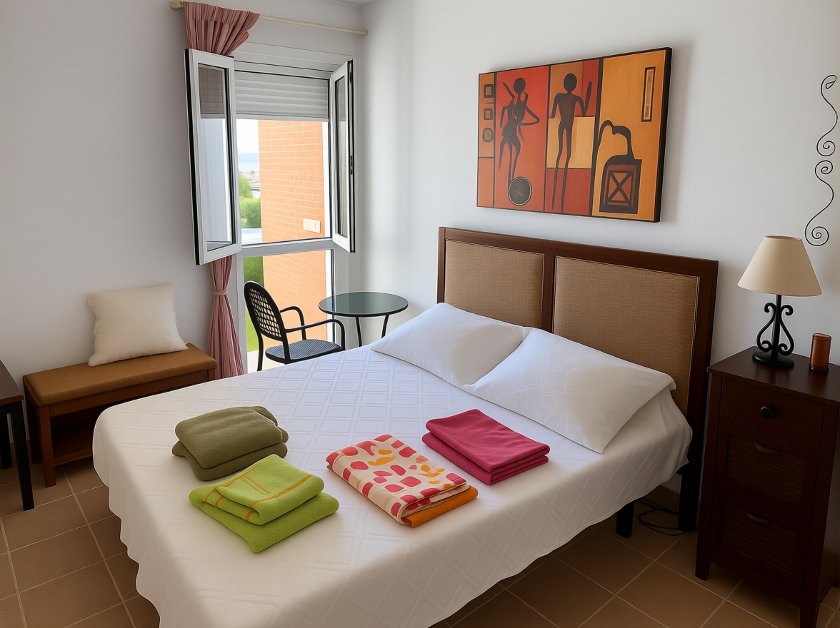 Apartamento em primeira linha de praia em Vera — Quarto