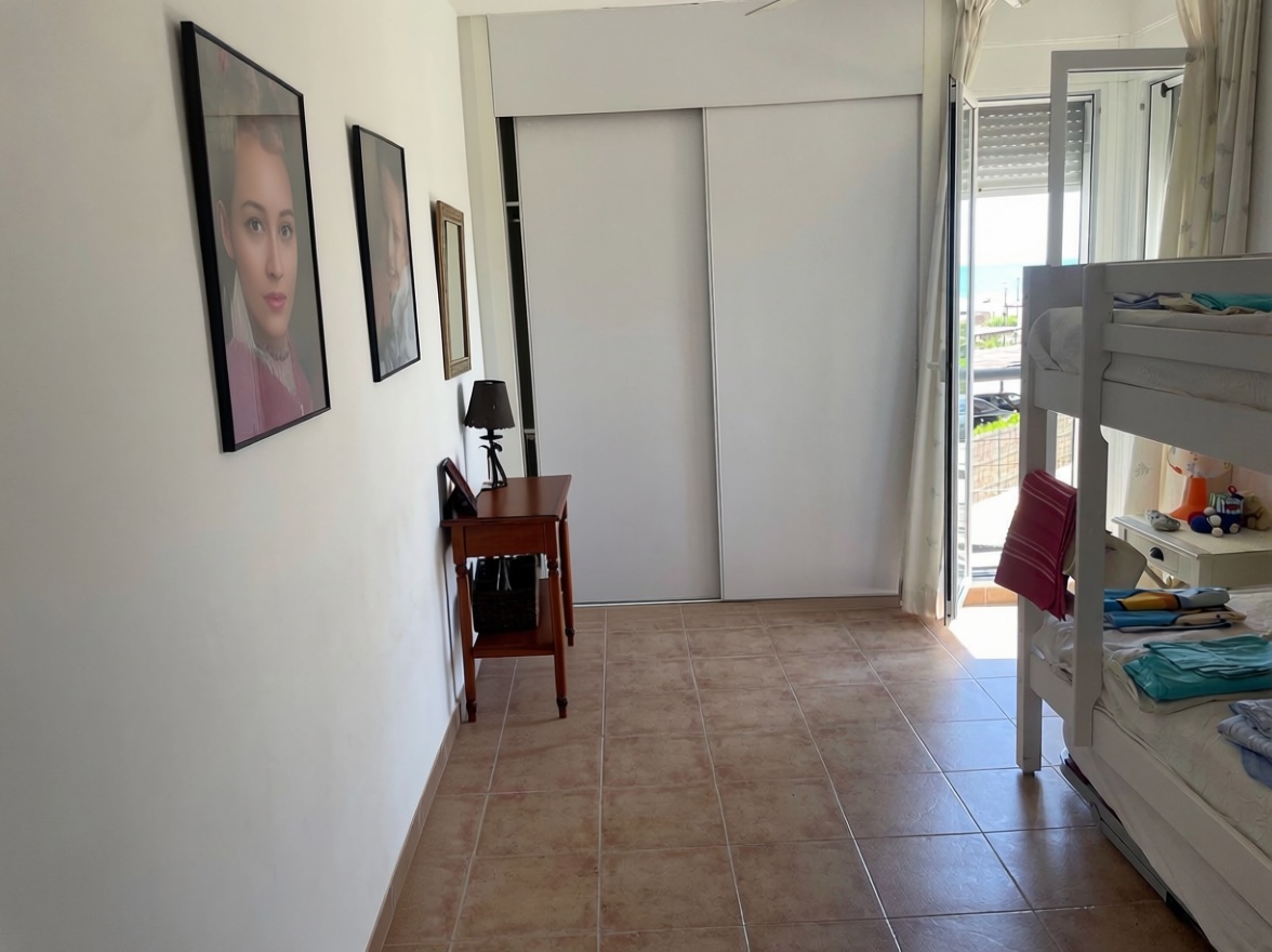 Apartamento em primeira linha de praia em Vera — Quarto