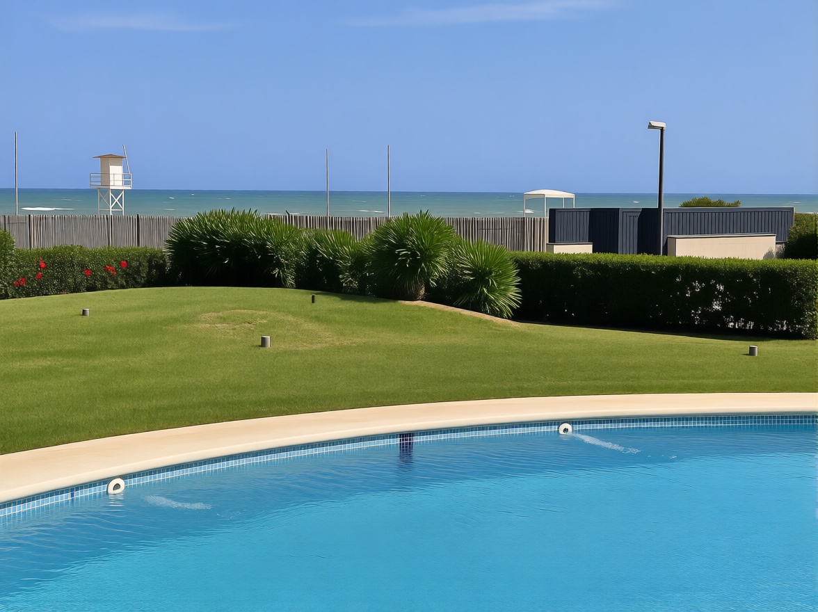 Apartamento em primeira linha de praia em Vera — Vista mar