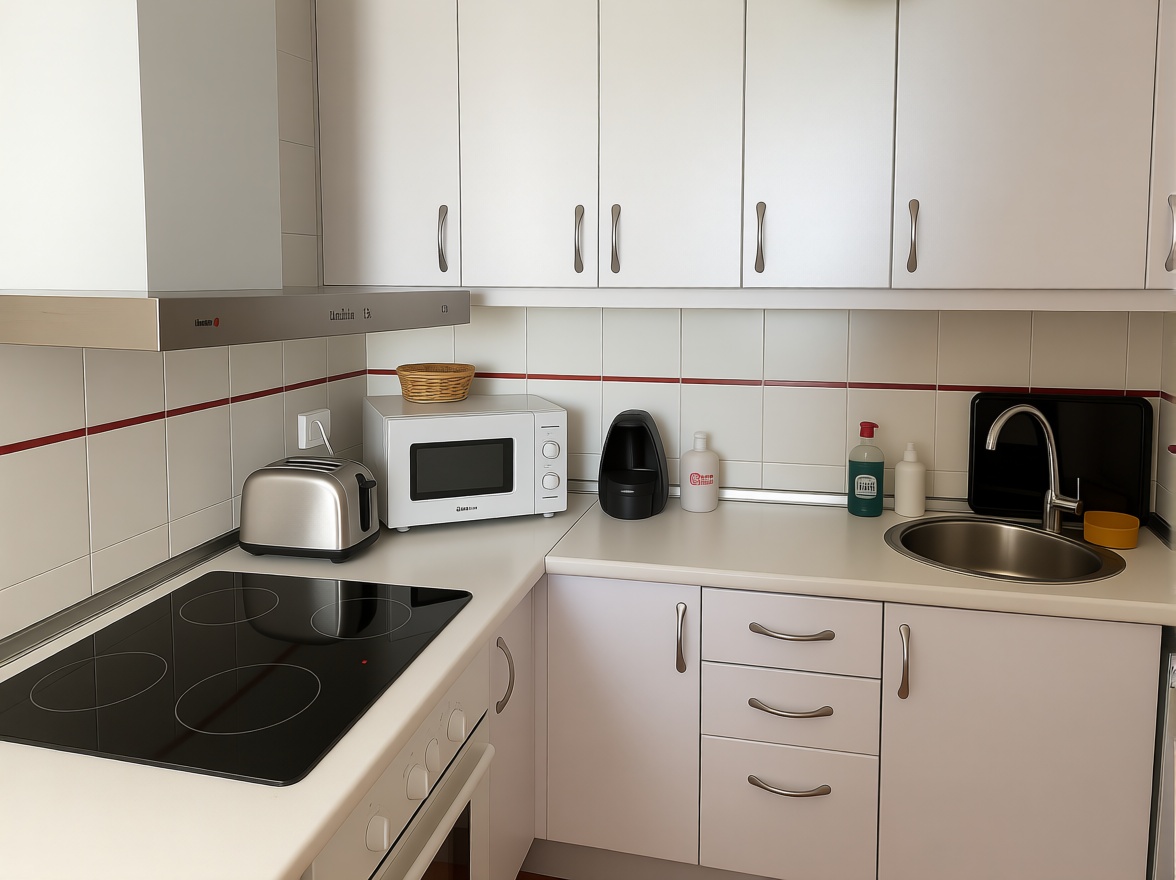 Apartamento em primeira linha de praia em Vera — Cozinha
