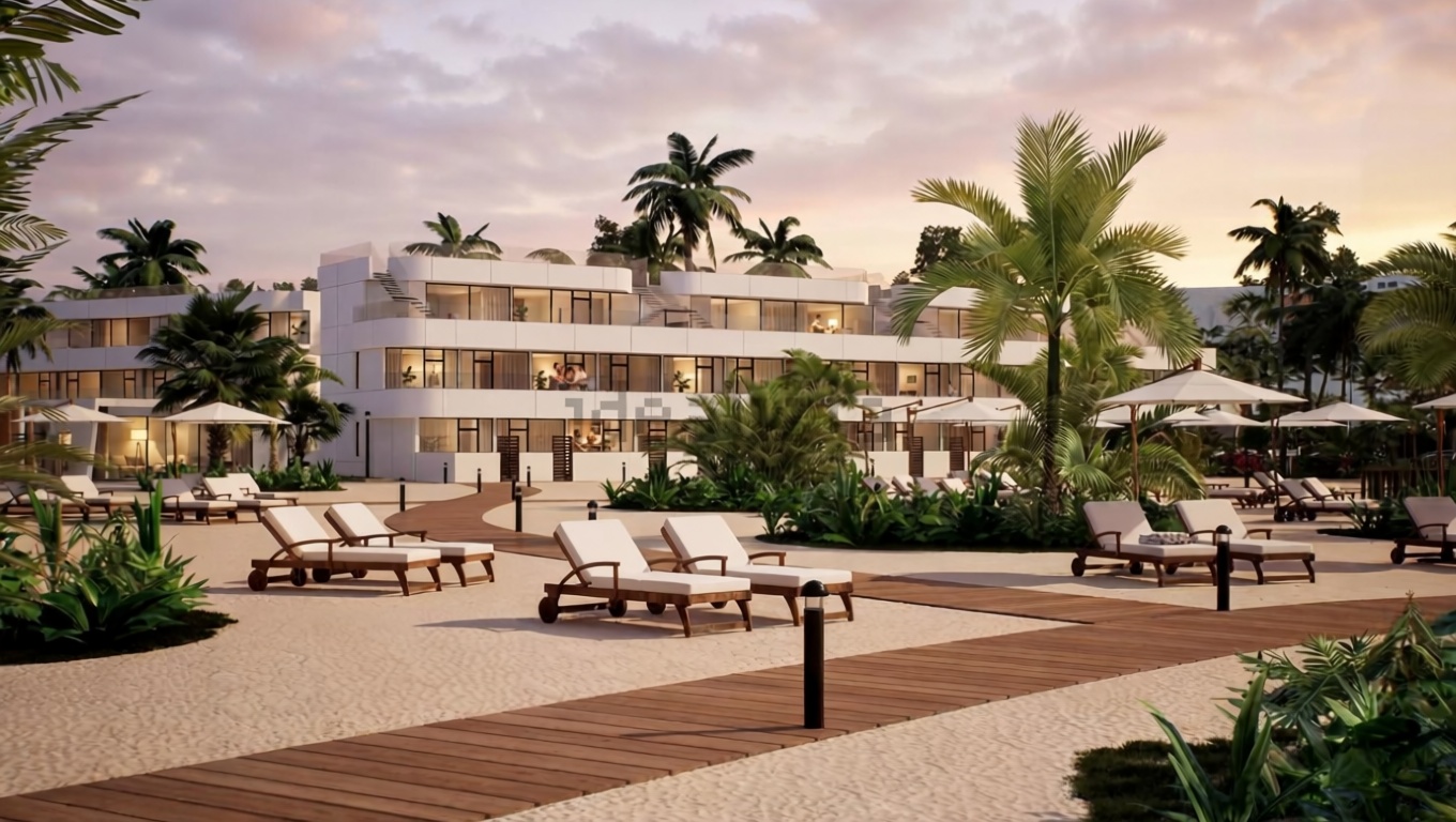 Chalet con acceso directo a playa en Vera — Fachada