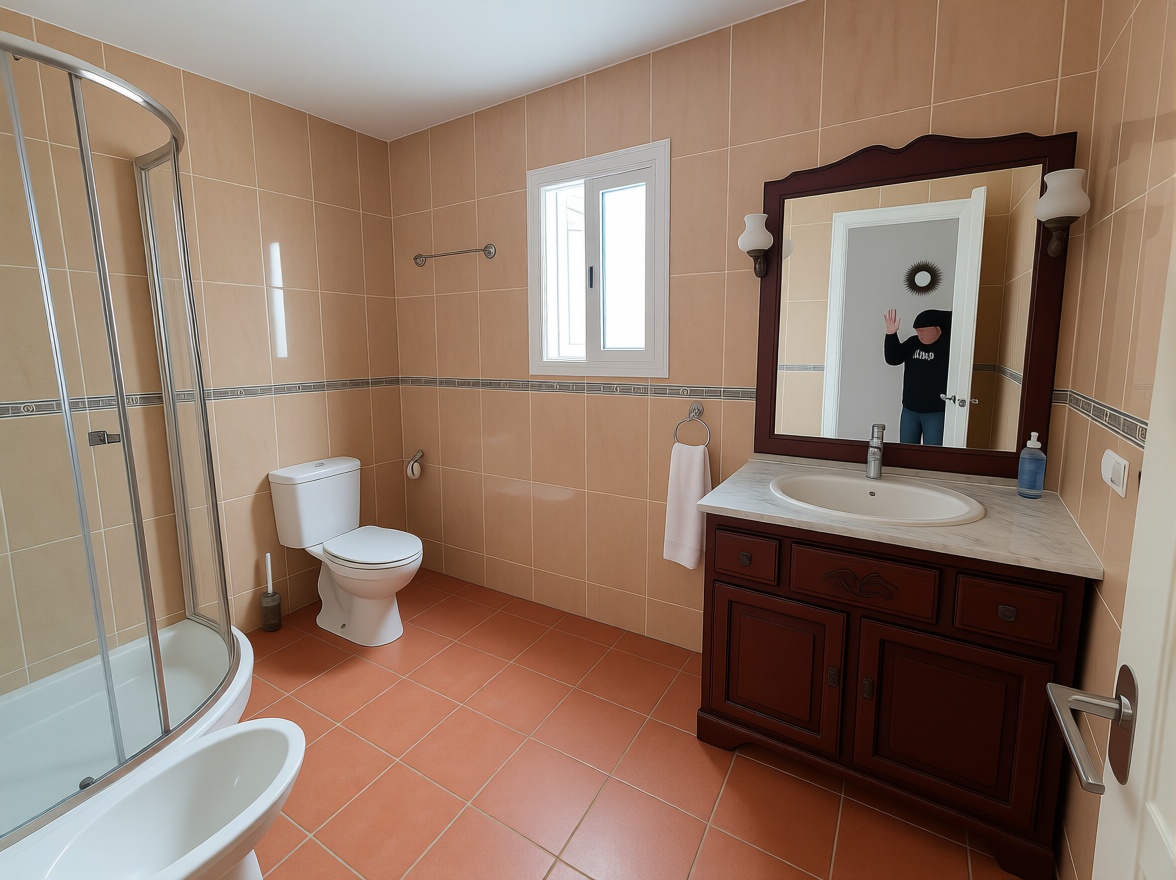 Duplex en première ligne de plage à Vera — Sanitaires