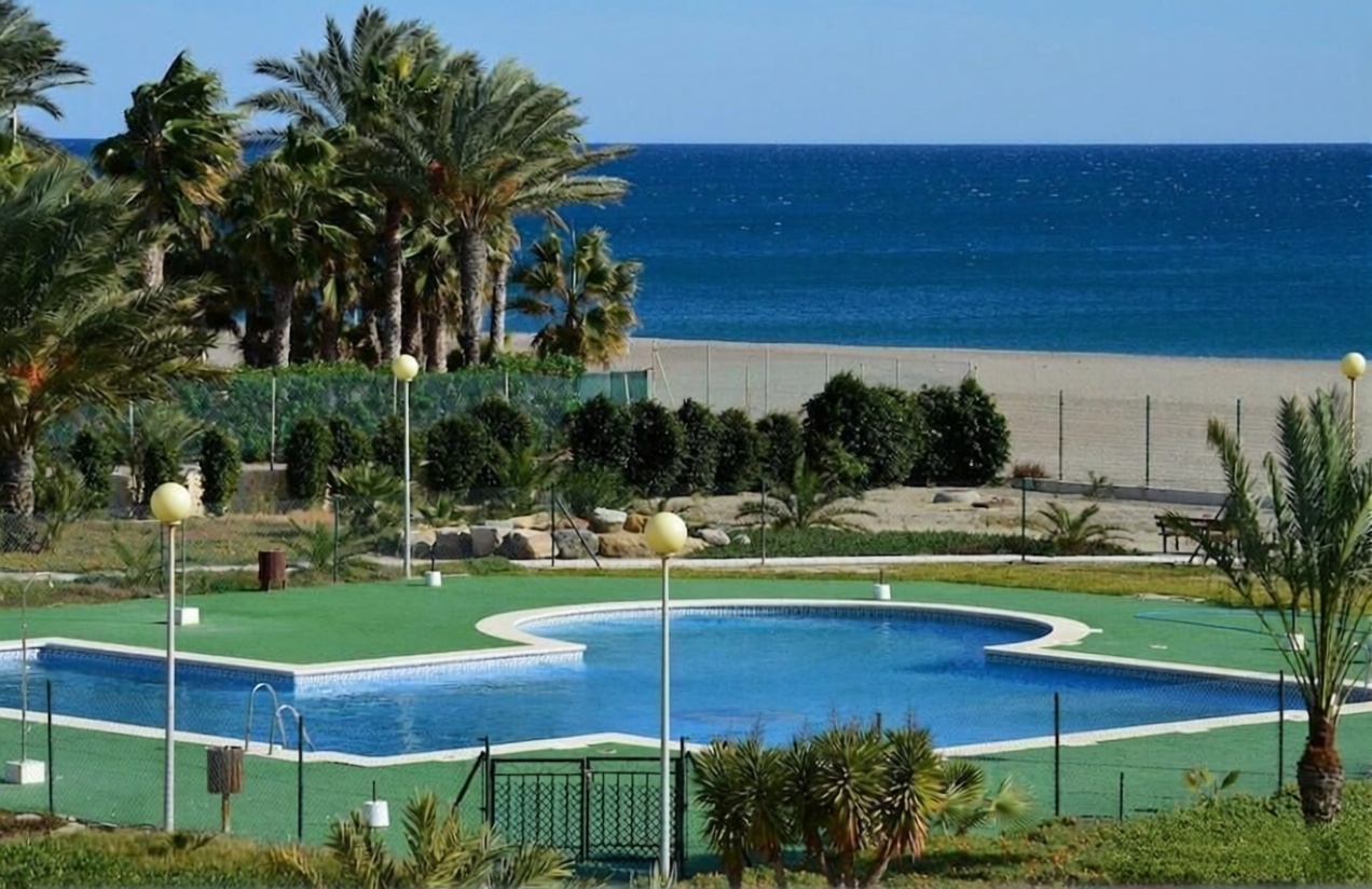 Appartement en première ligne de plage à Vera