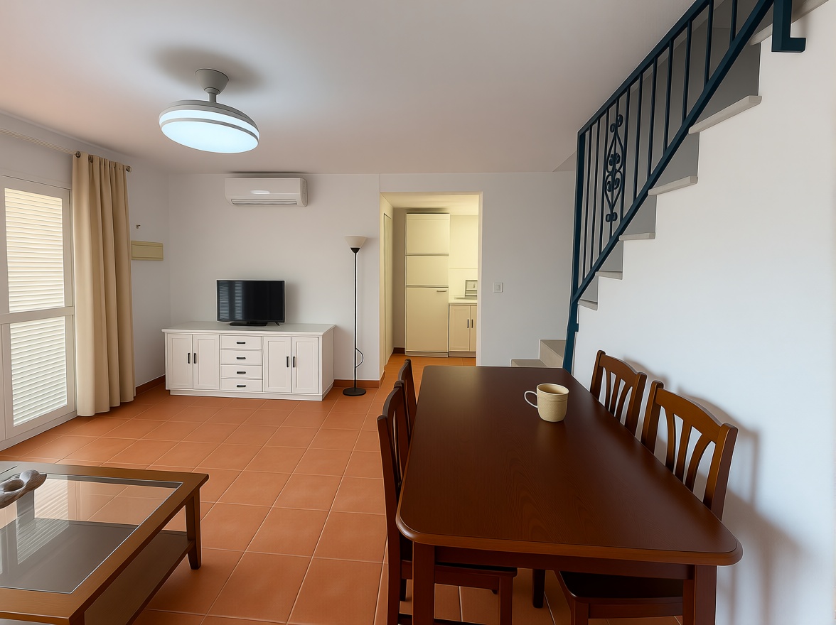 Appartement en première ligne de plage à Vera — Chambre