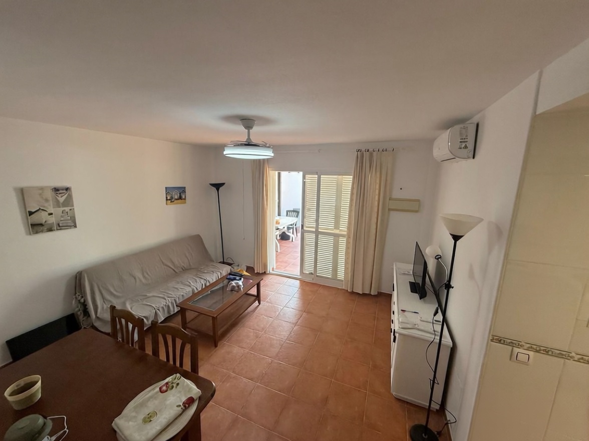 Appartement en première ligne de plage à Vera — Sanitaires