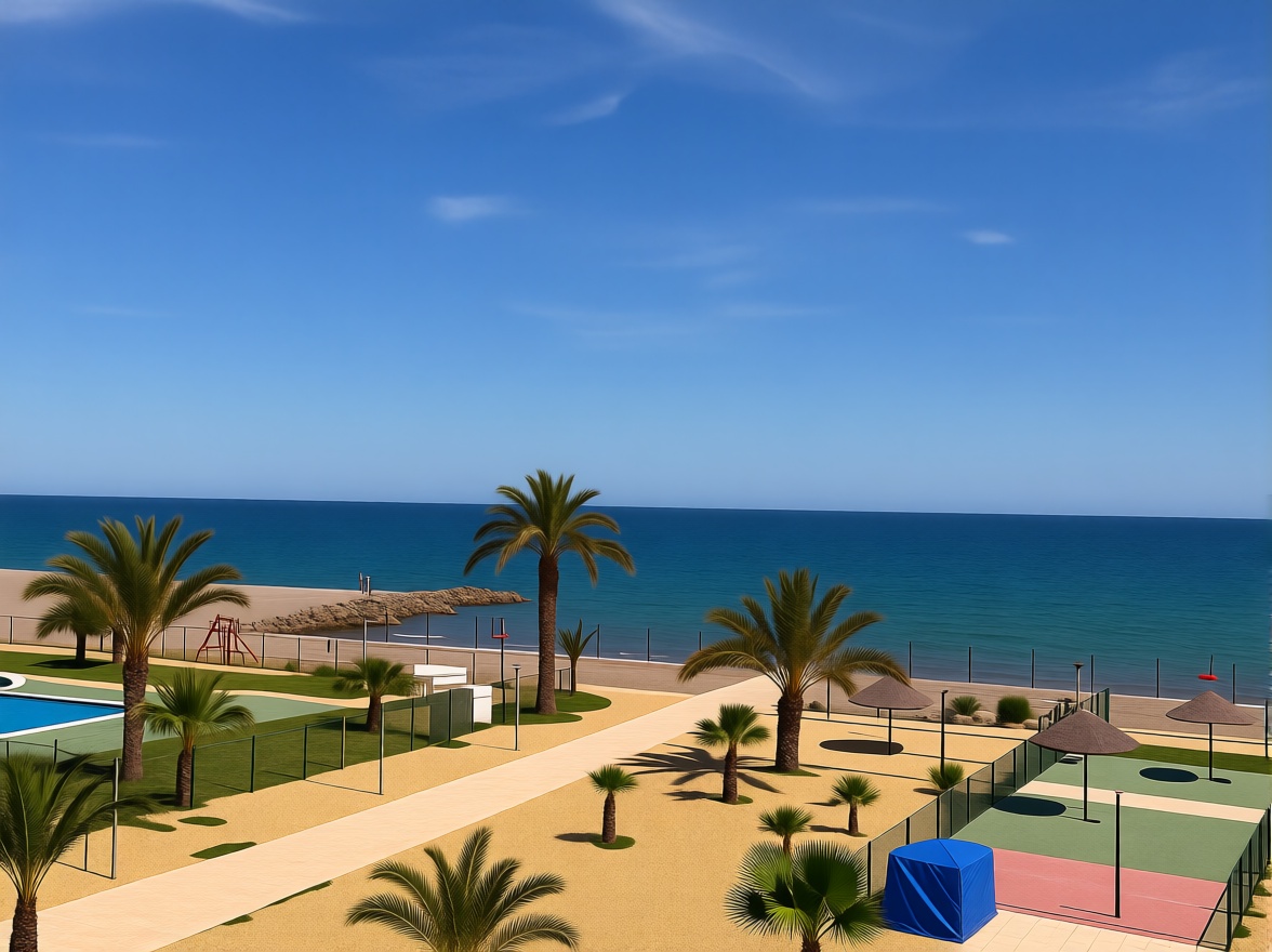 Appartement en première ligne de plage à Vera