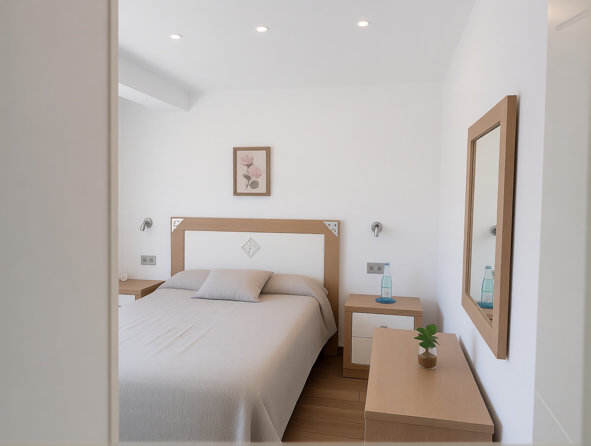 Beachfront flat in Garrucha — Bedroom