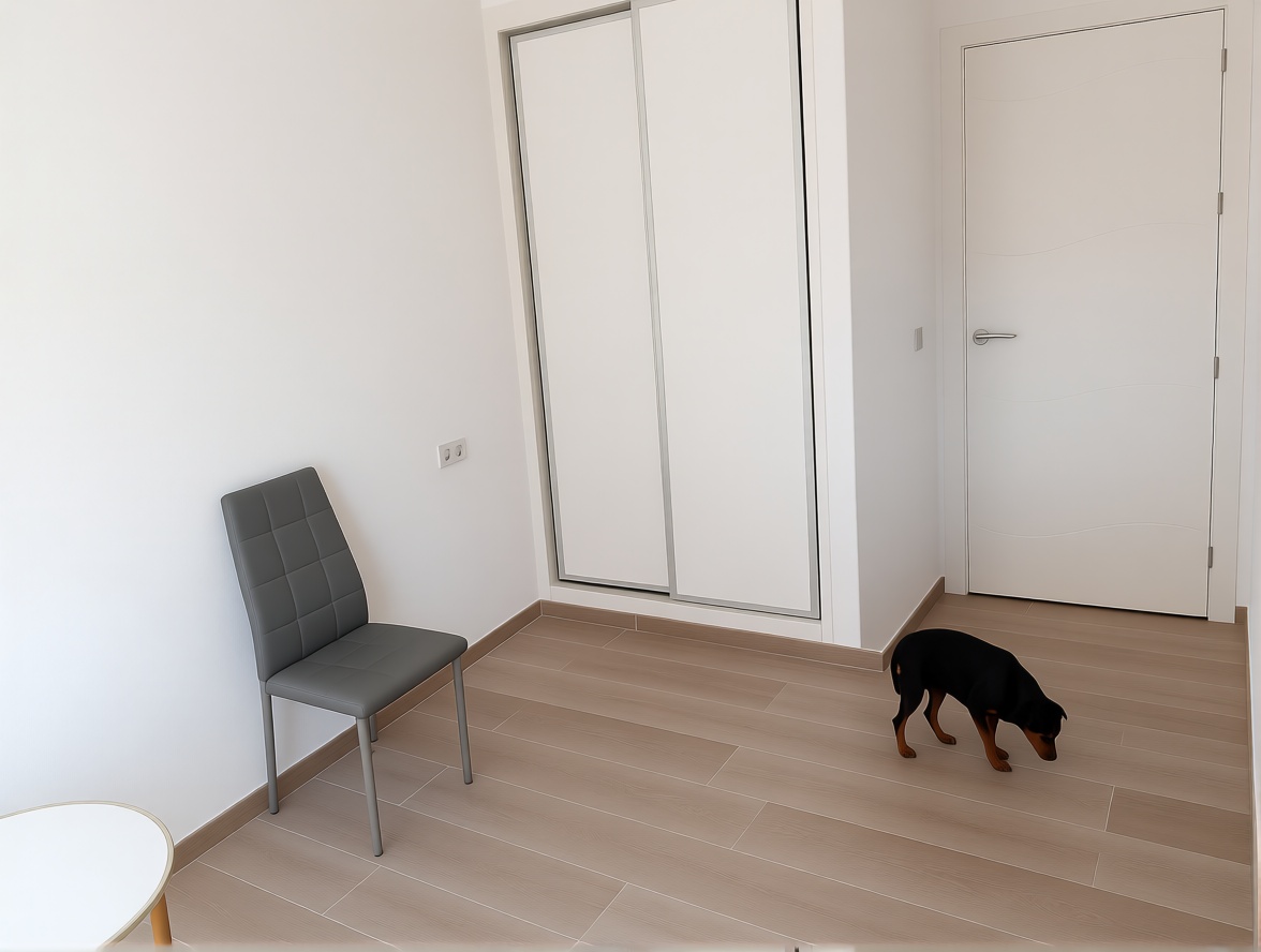 Beachfront flat in Garrucha — Bedroom