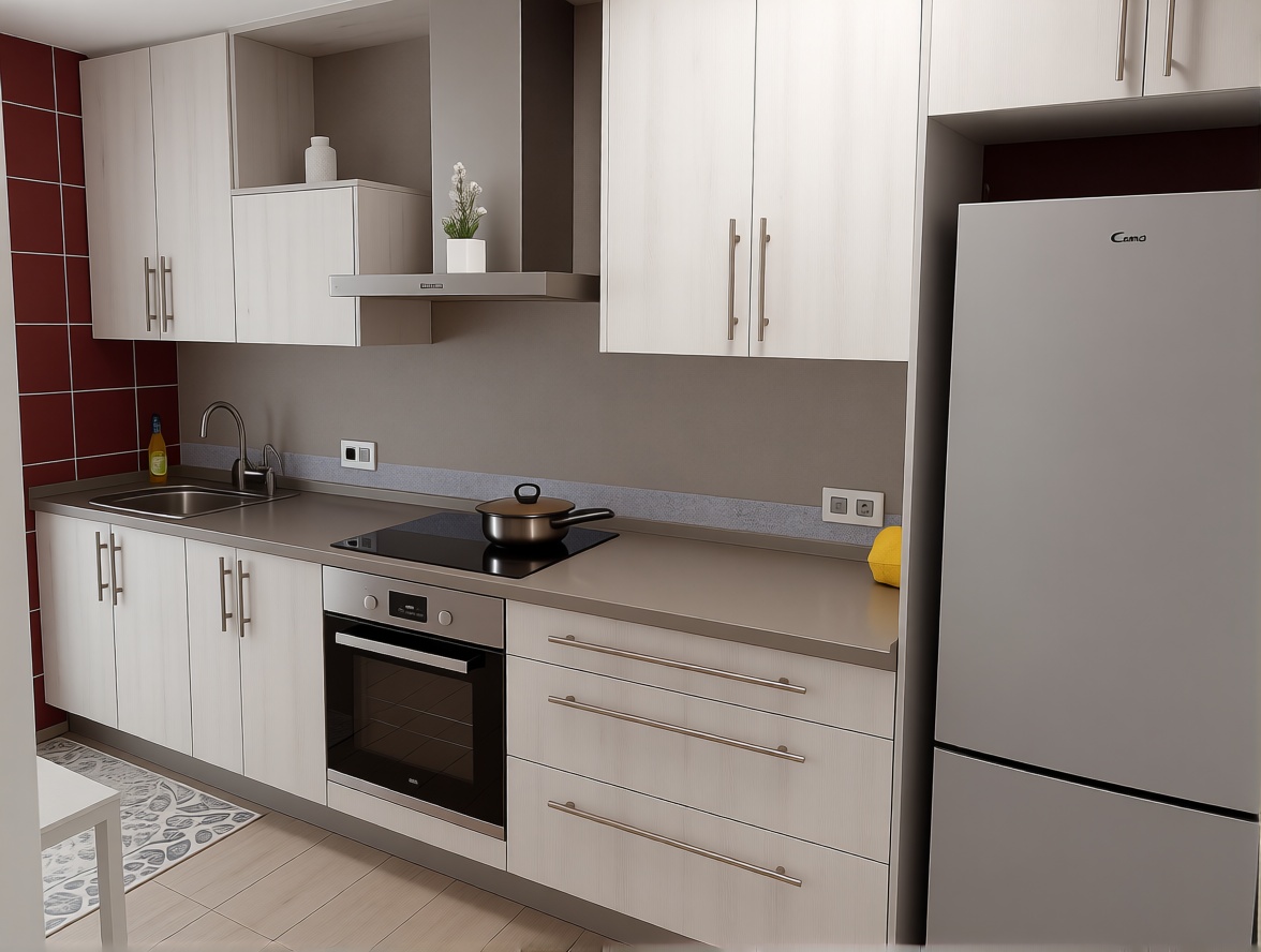 Beachfront flat in Garrucha — Kitchen