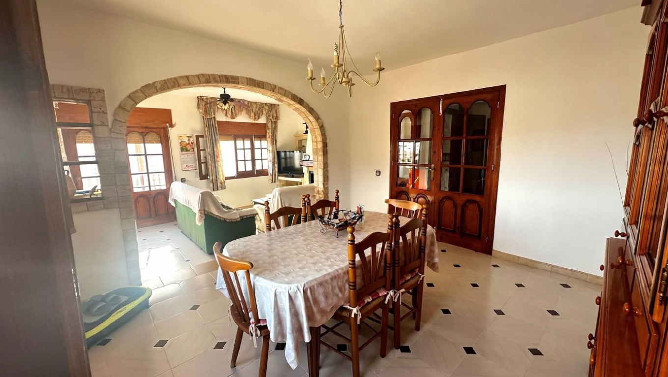 Chalet con acceso directo a playa en Níjar — Dormitorio