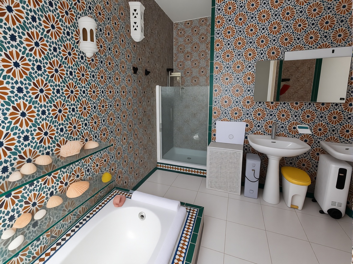 Chalet con acceso directo a playa en Almería — Baño