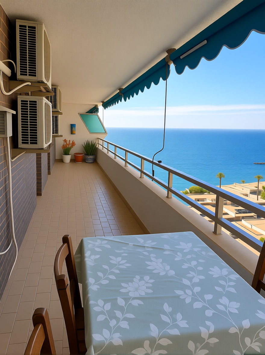 Beachfront flat in Roquetas de Mar