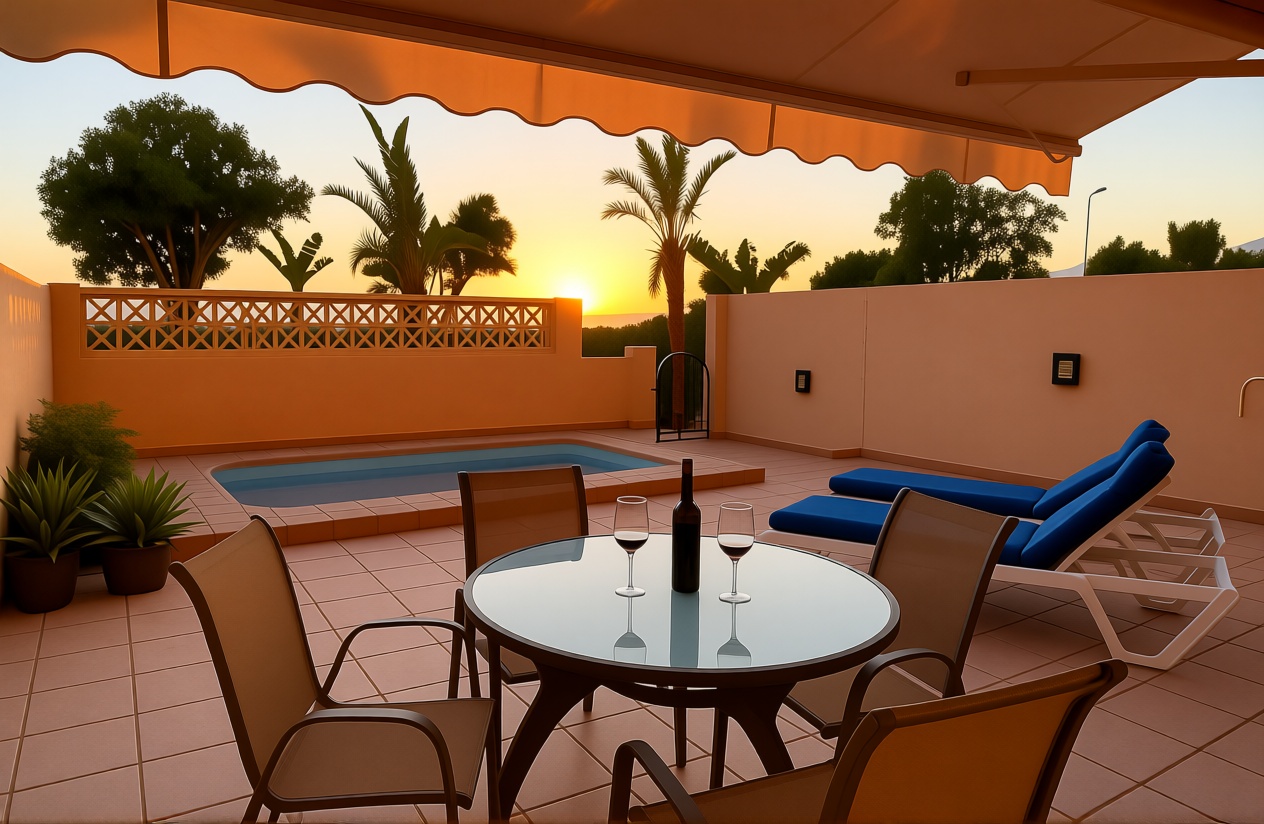 Beachfront flat in Roquetas de Mar