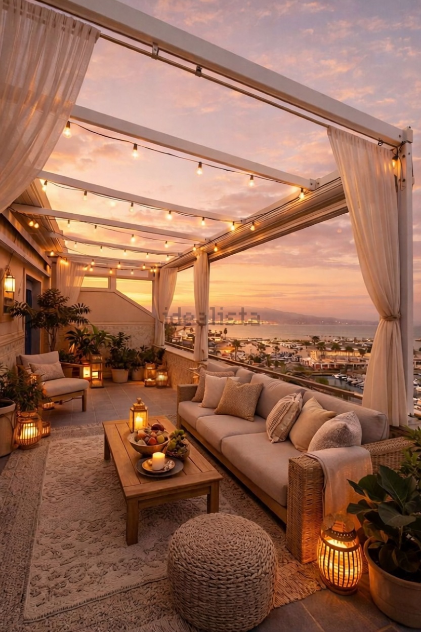 Seafront attic in Roquetas de Mar