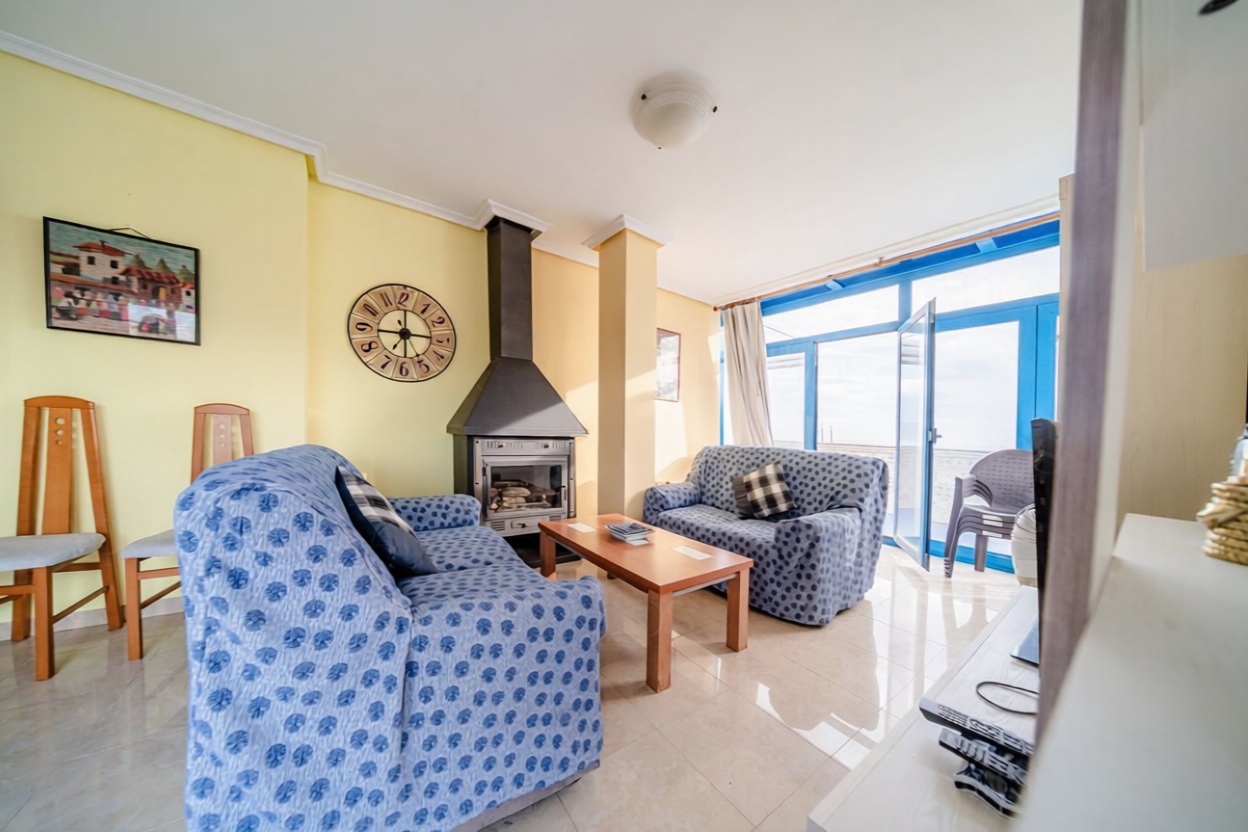 Seafront attic in Roquetas de Mar — Bedroom