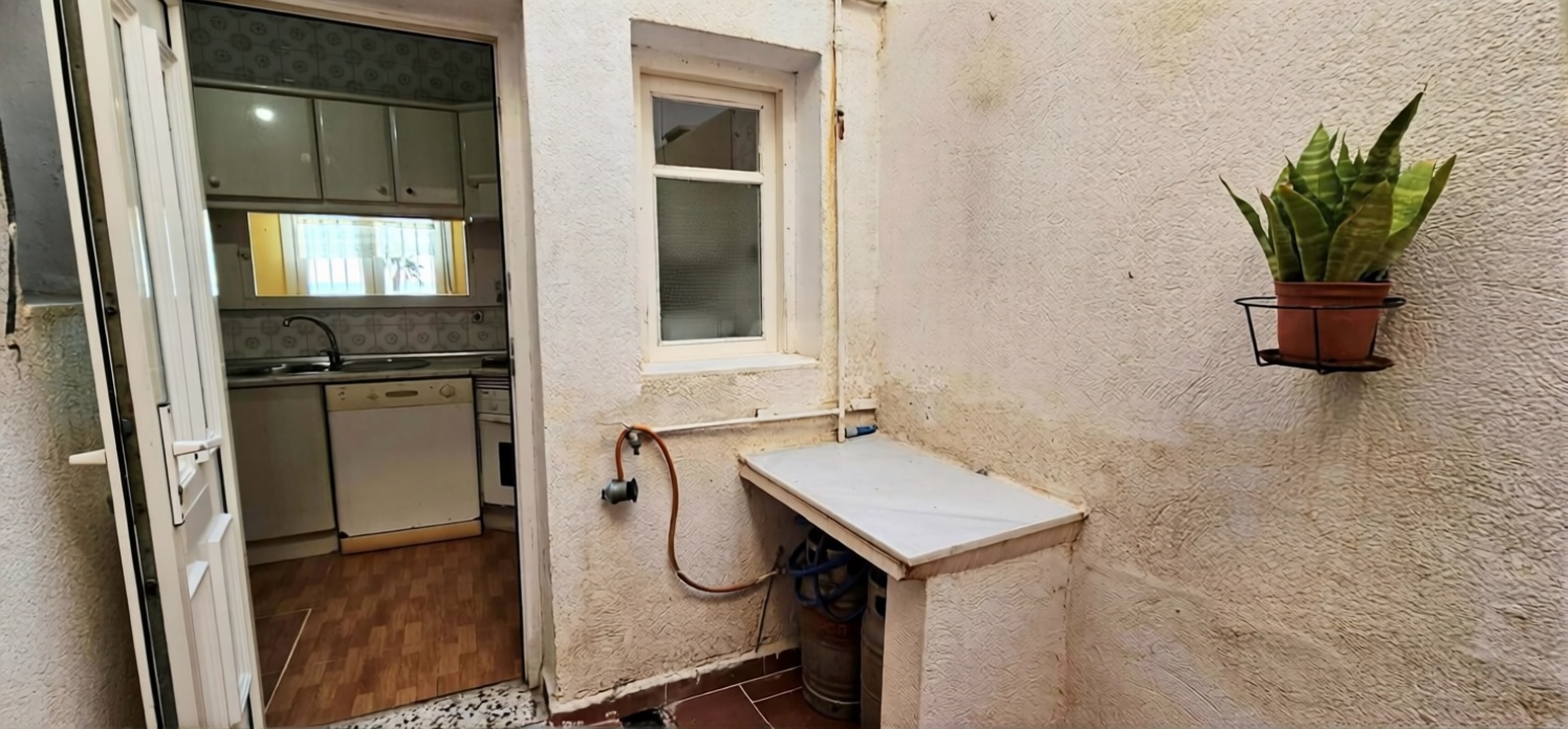 Chalet com acesso direto à praia em Roquetas de Mar — Casa banho
