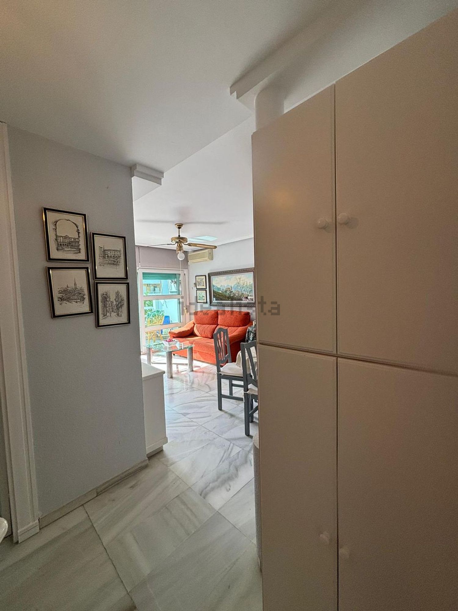 Flat for sale frontline beach in Roquetas de Mar
