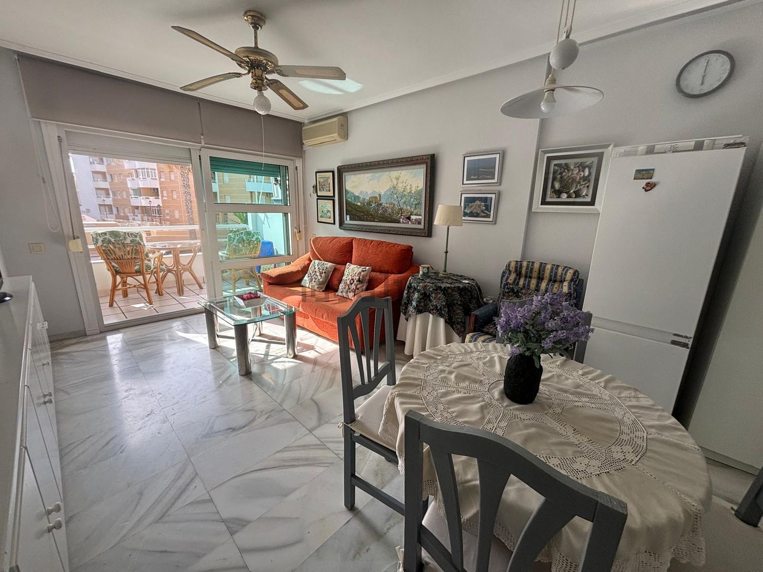 Flat for sale frontline beach in Roquetas de Mar