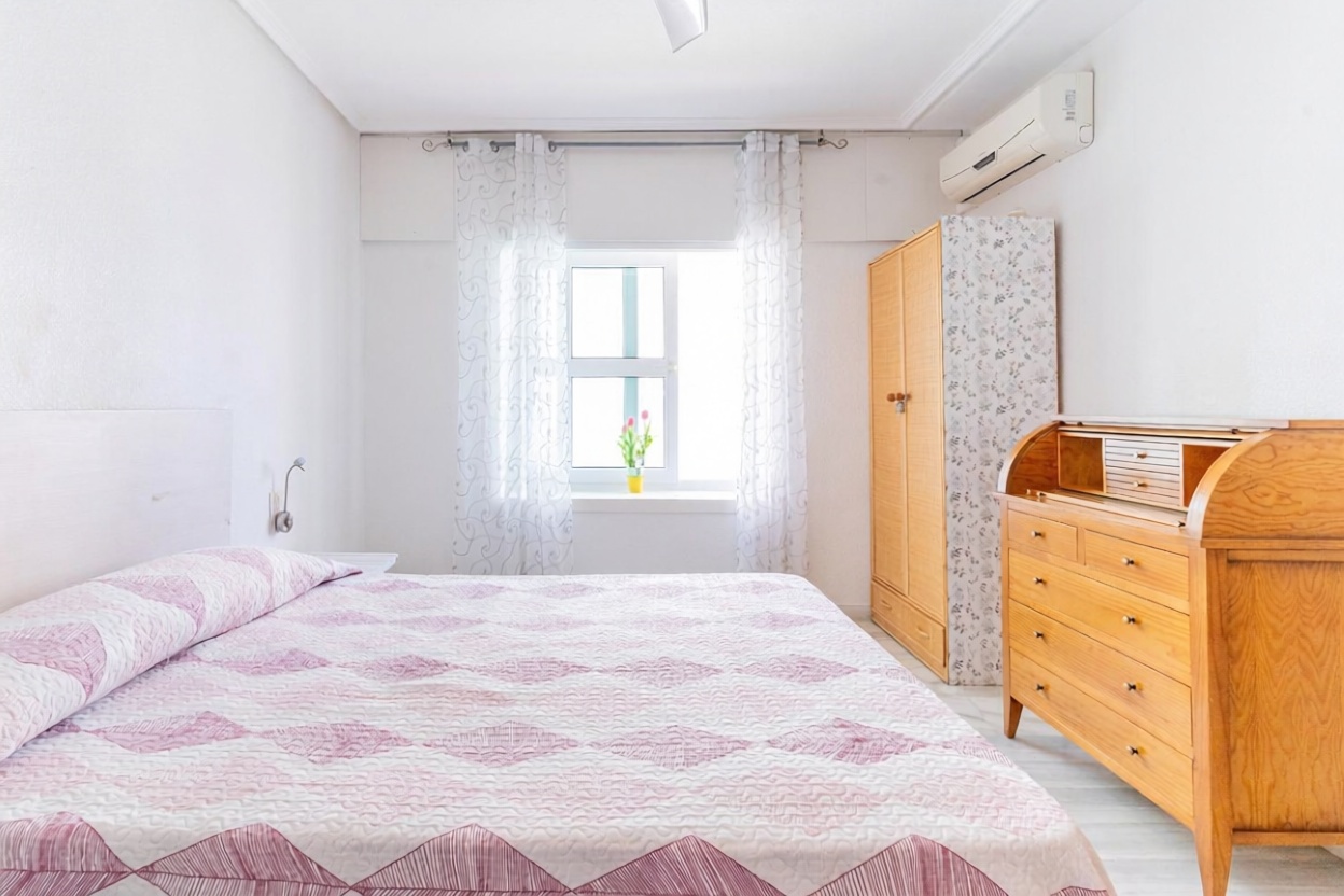 Apartamento em primeira linha de praia em Roquetas de Mar — Casa banho