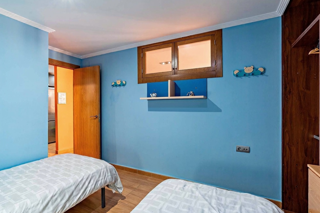 Appartement en première ligne de plage à Roquetas de Mar — Sanitaires