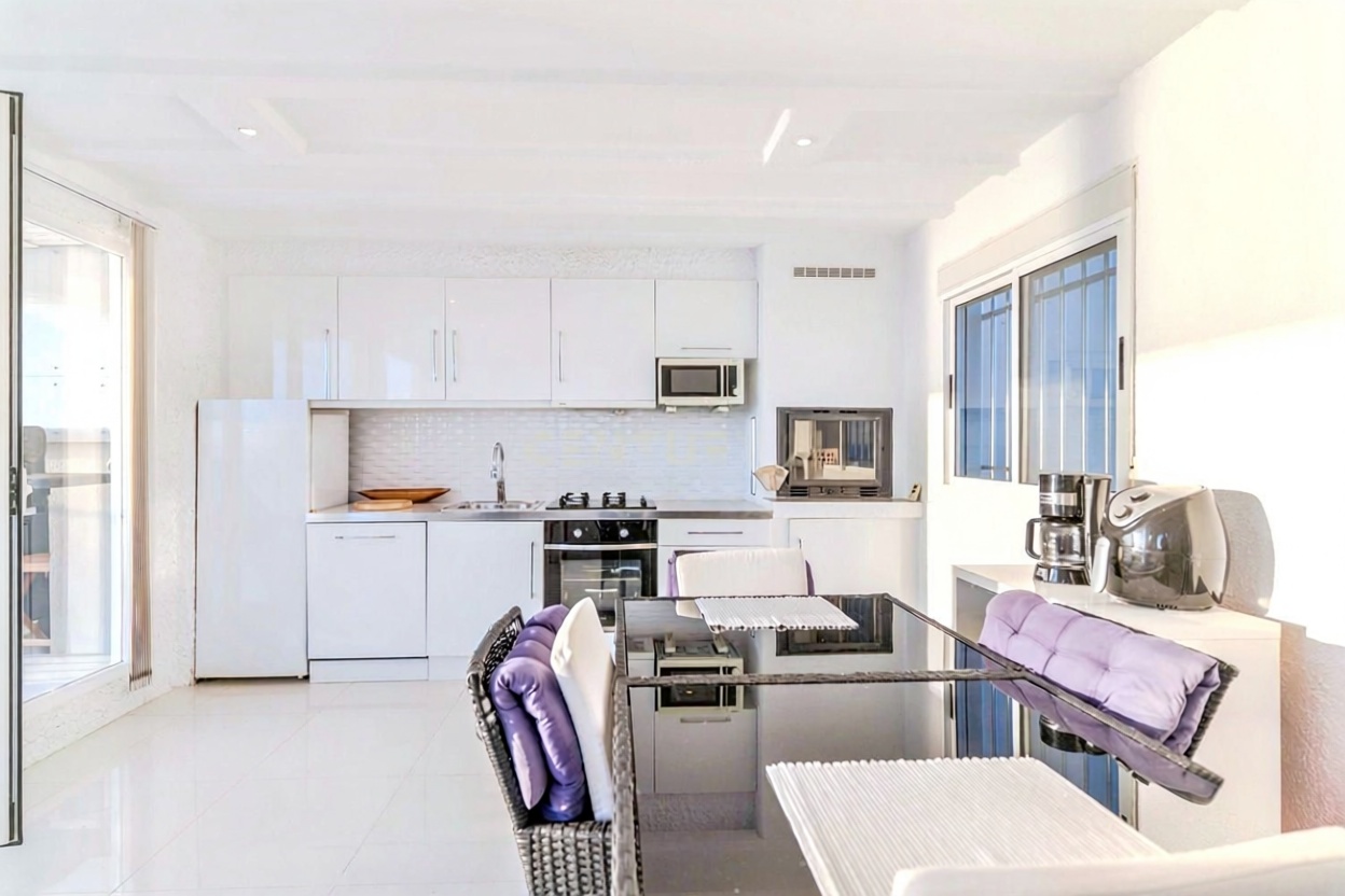 Chalet avec accès direct à la plage à Albuñol — Cuisine