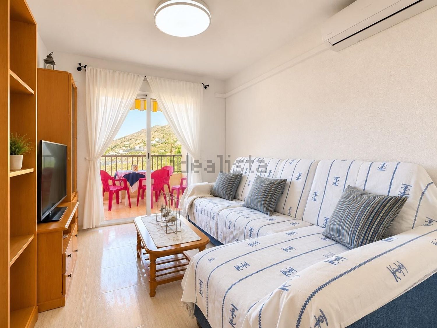 Apartamento em primeira linha de praia em Costa Tropical — Sala