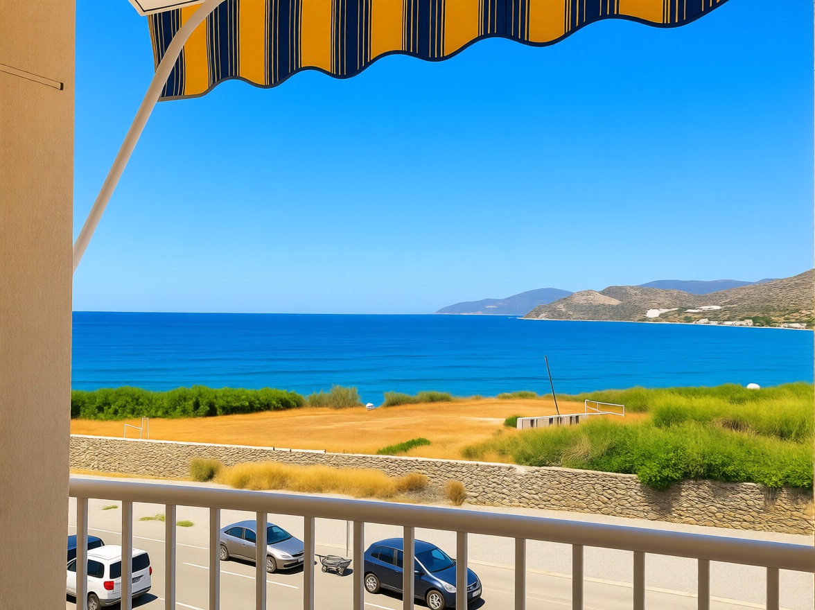 Apartamento em primeira linha de praia em Costa Tropical — Vista mar