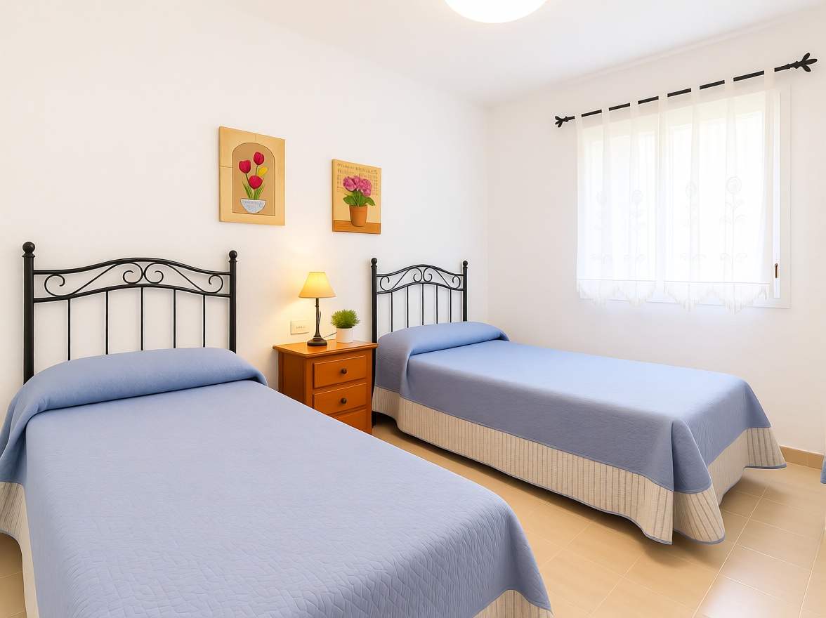 Apartamento em primeira linha de praia em Costa Tropical — Quarto