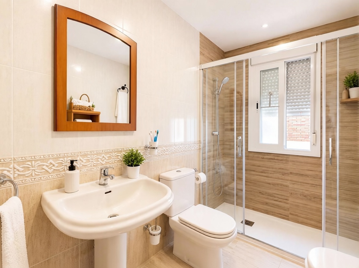 Apartamento em primeira linha de praia em Costa Tropical — Casa banho