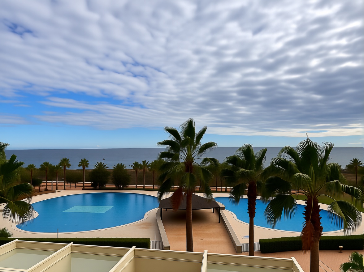 Appartement en première ligne de plage à El Ejido — Vue mer