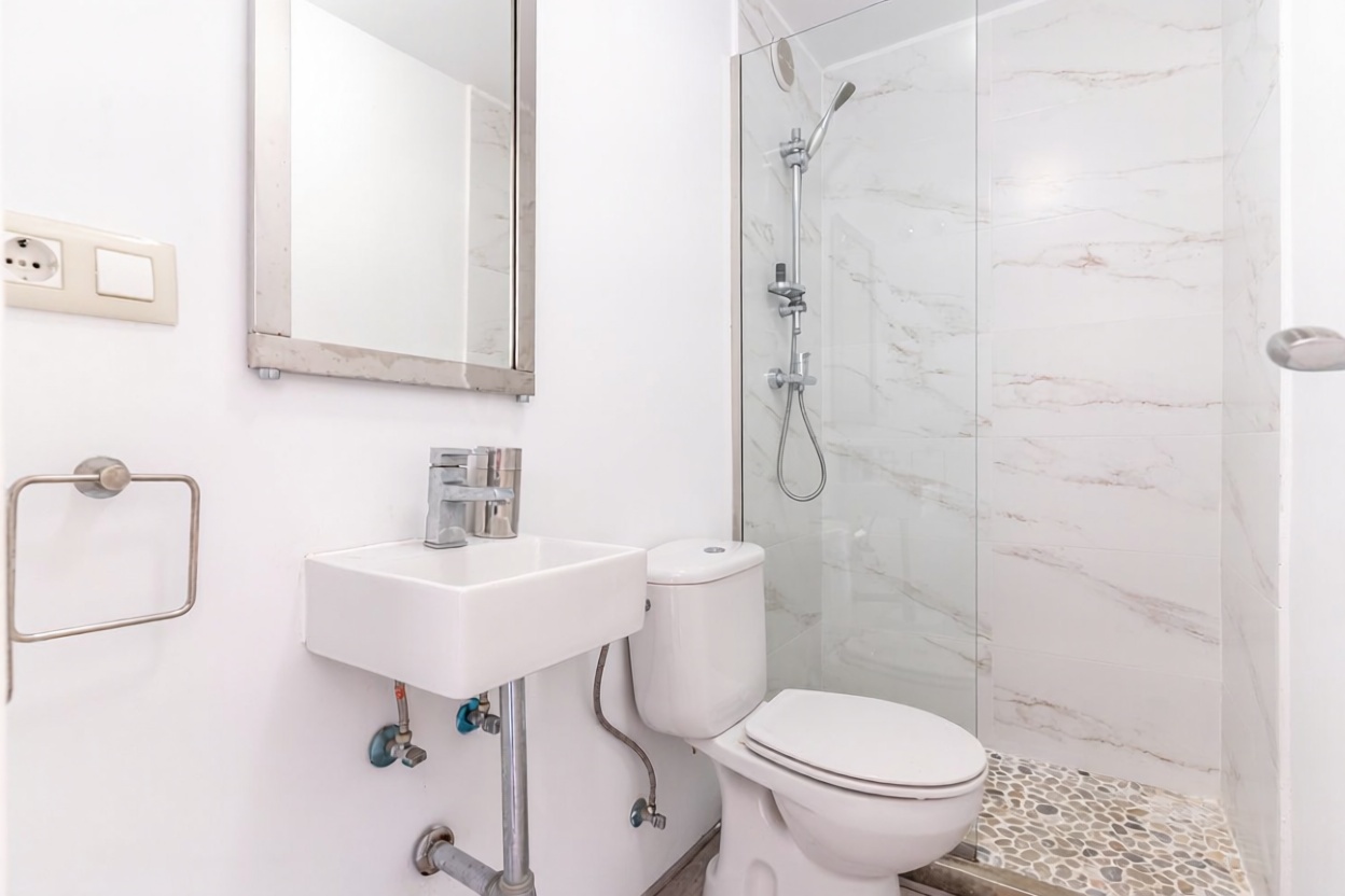 Duplex en première ligne de plage à El Ejido — Sanitaires