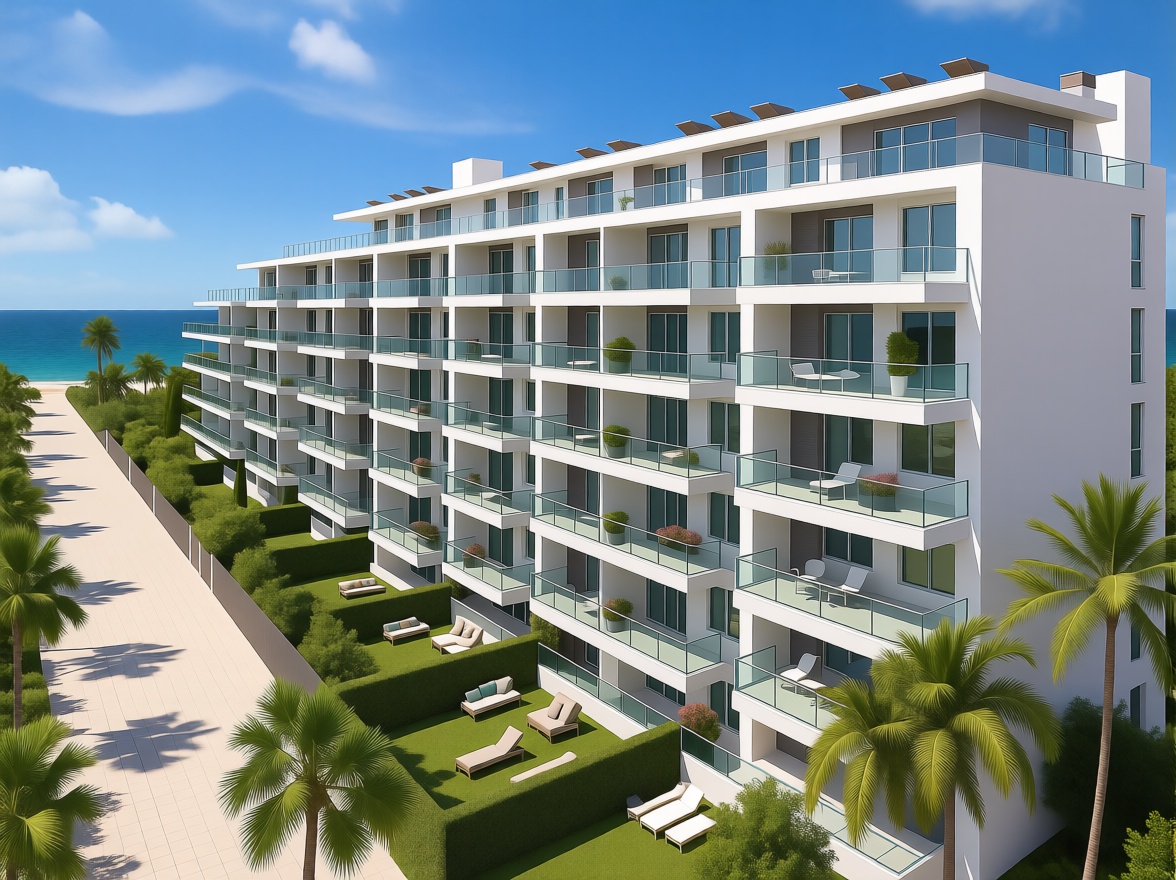 Appartement en première ligne de plage à El Ejido — Vue mer