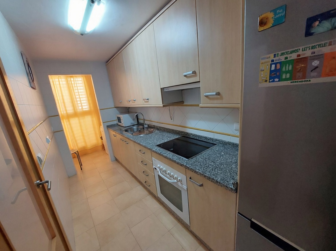 Duplex en première ligne de plage à El Ejido — Cuisine