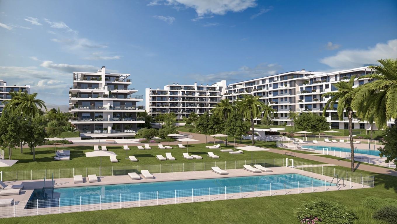Appartement en première ligne de plage à El Ejido — Façade