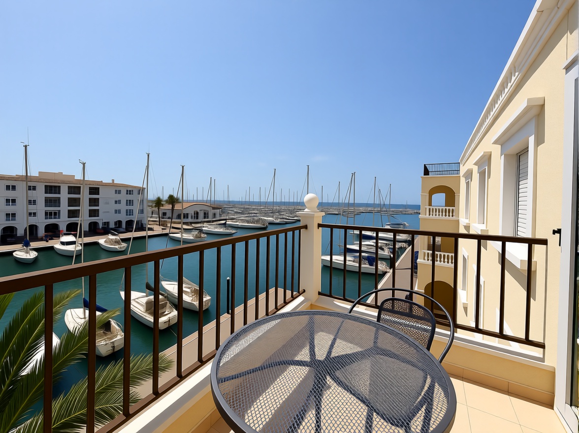 Appartement en attique en première ligne de mer à El Ejido — Terrasse mer