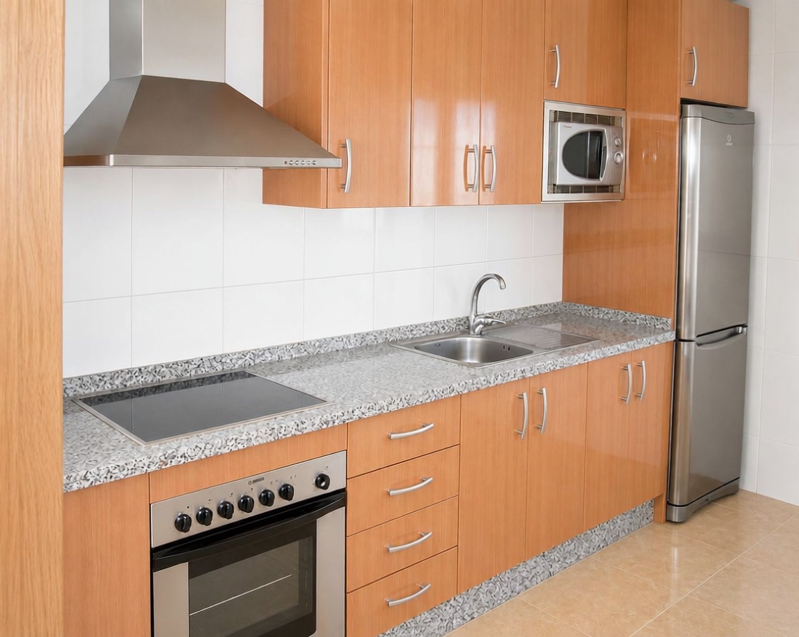Appartement en première ligne de plage à El Ejido — Cuisine