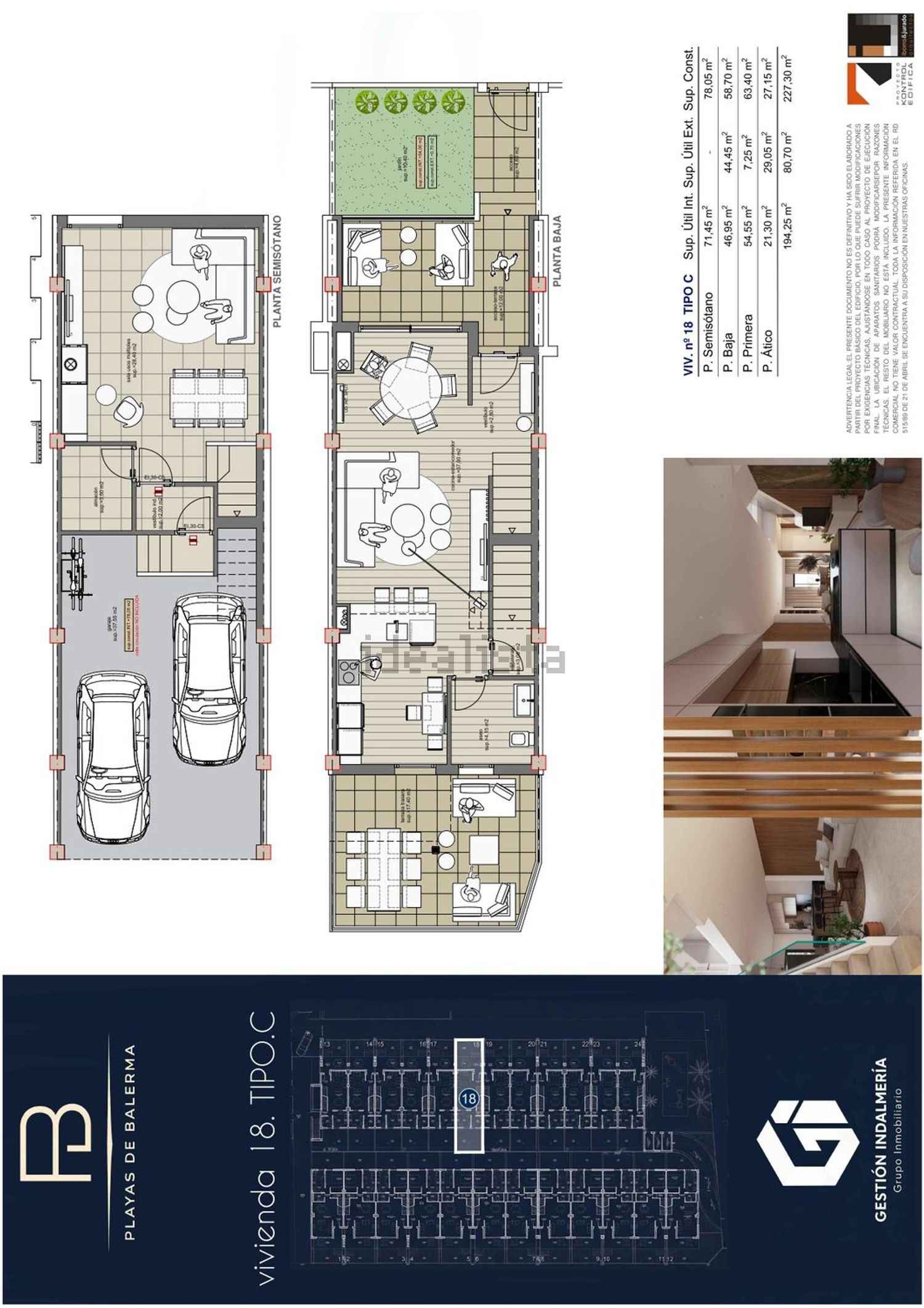 Chalet avec accès direct à la plage à El Ejido — Rejet