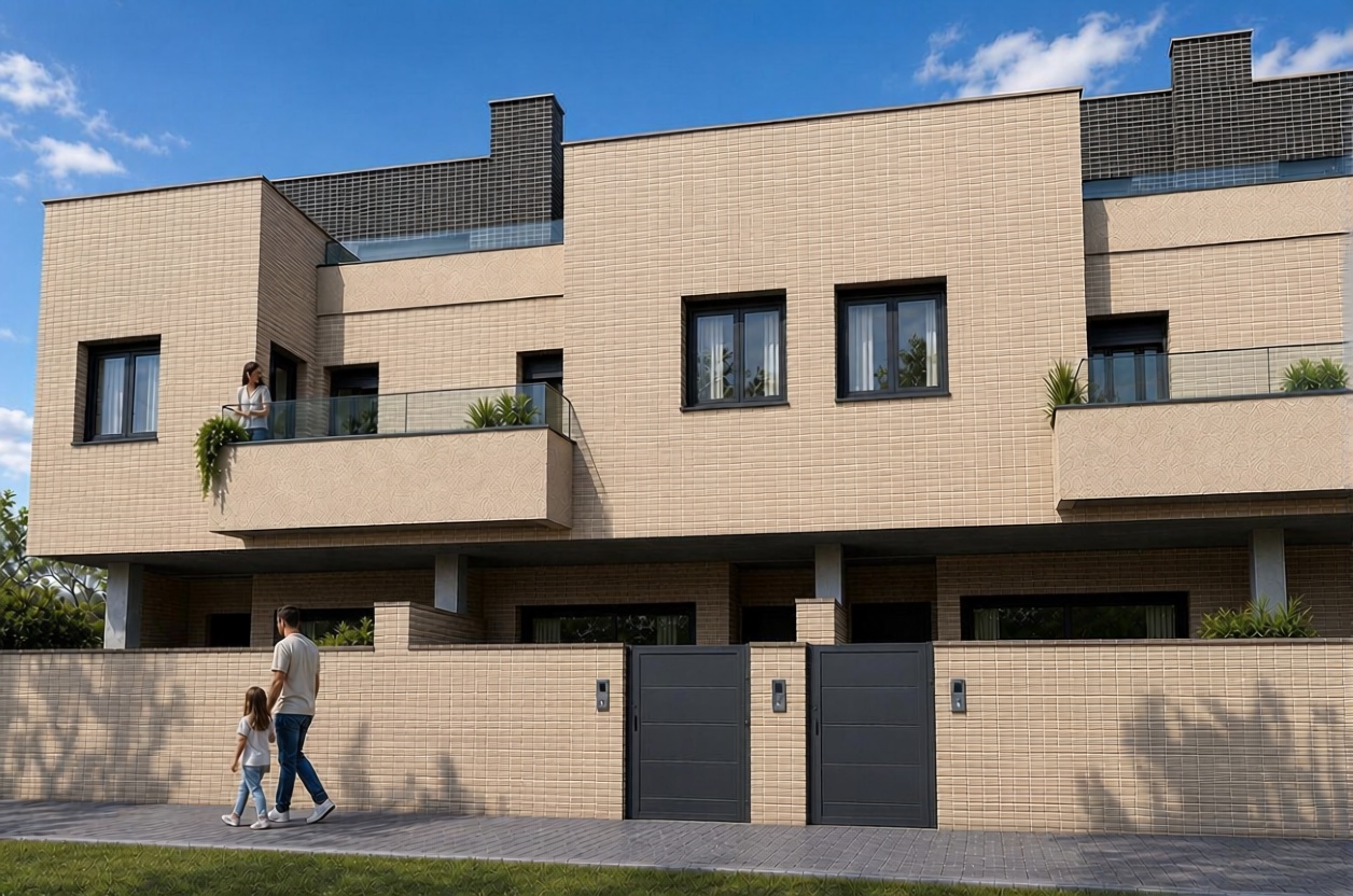 Chalet avec accès direct à la plage à El Ejido — Façade