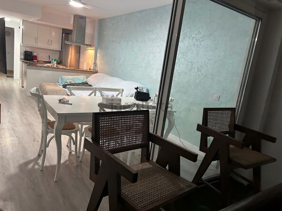 Appartement en première ligne de plage à El Ejido — Coin repas