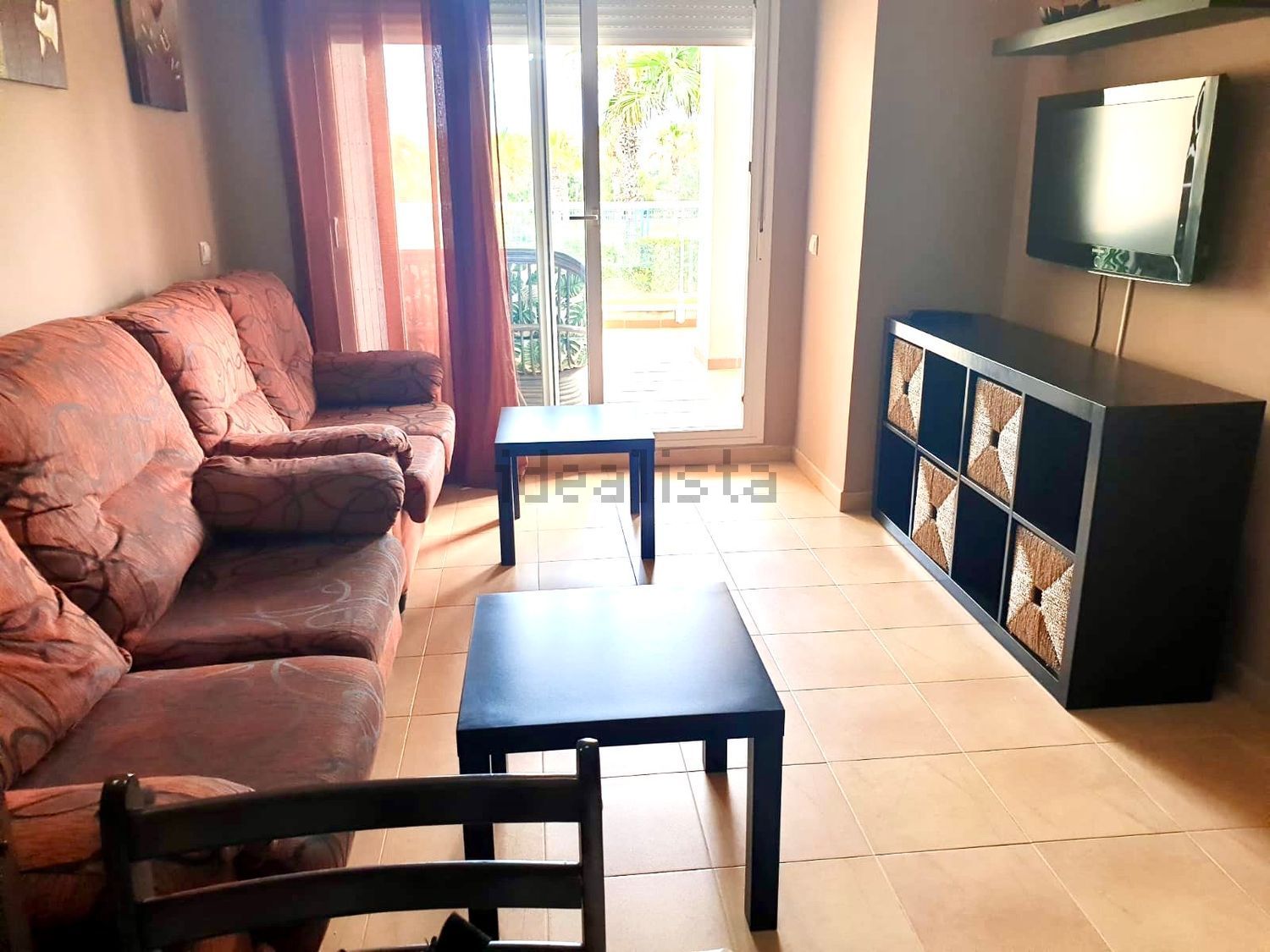 Apartamento em primeira linha de praia em El Ejido — Sala