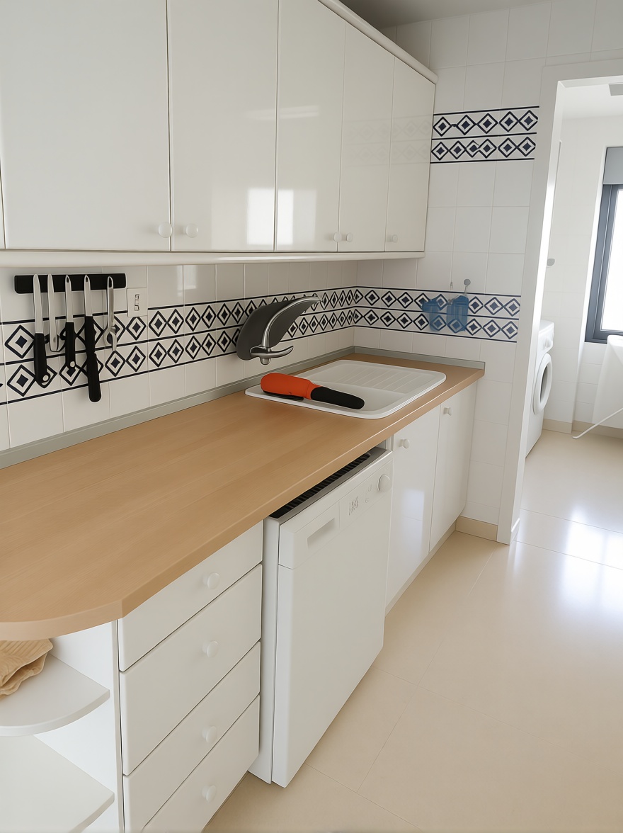 Chalet avec accès direct à la plage à Motril — Cuisine