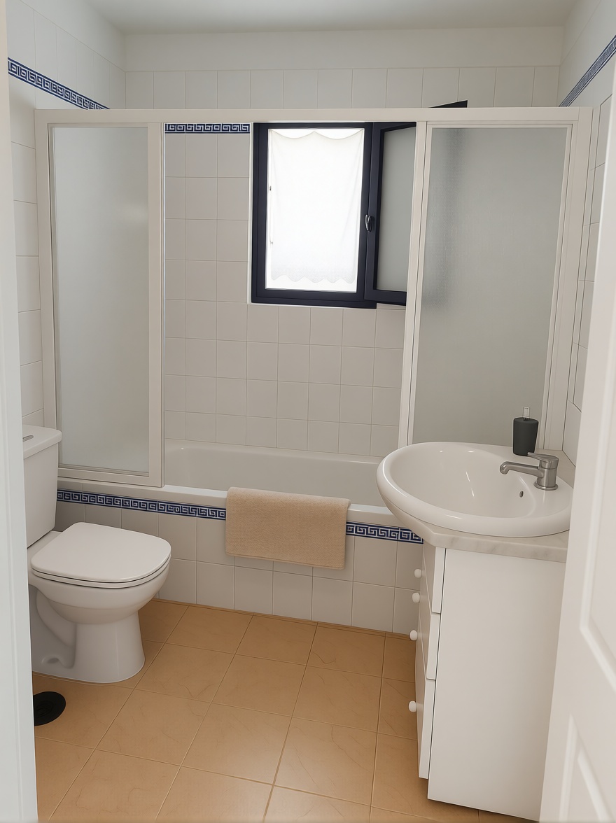 Chalet avec accès direct à la plage à Motril — Sanitaires