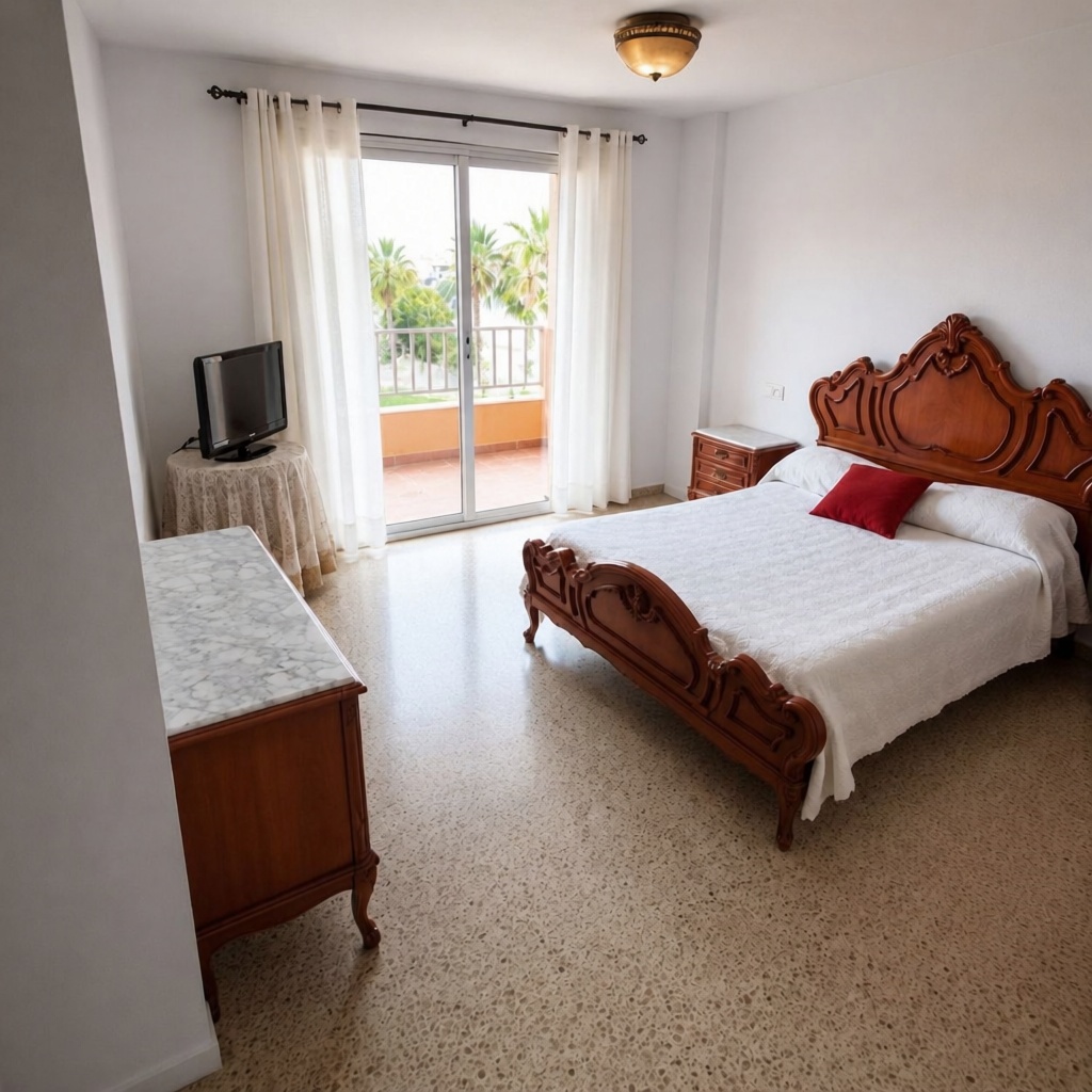 Chalet com acesso direto à praia em Motril — Quarto