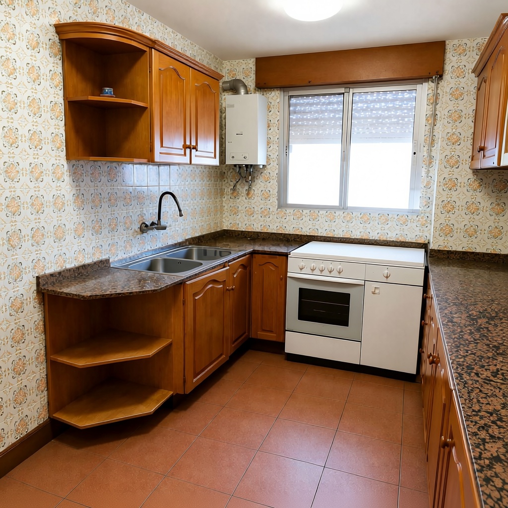Chalet com acesso direto à praia em Motril — Cozinha